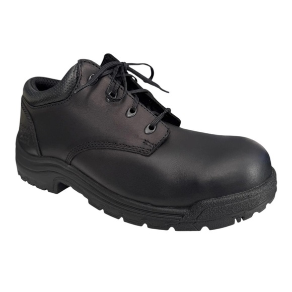 Timberland Pro Titan Oxford Alloy Safety Toe Black Men's Size 9Work NEW